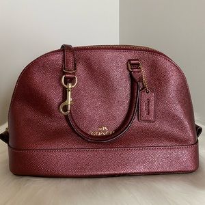 Coach: Mini Sierra Satchel Metallic